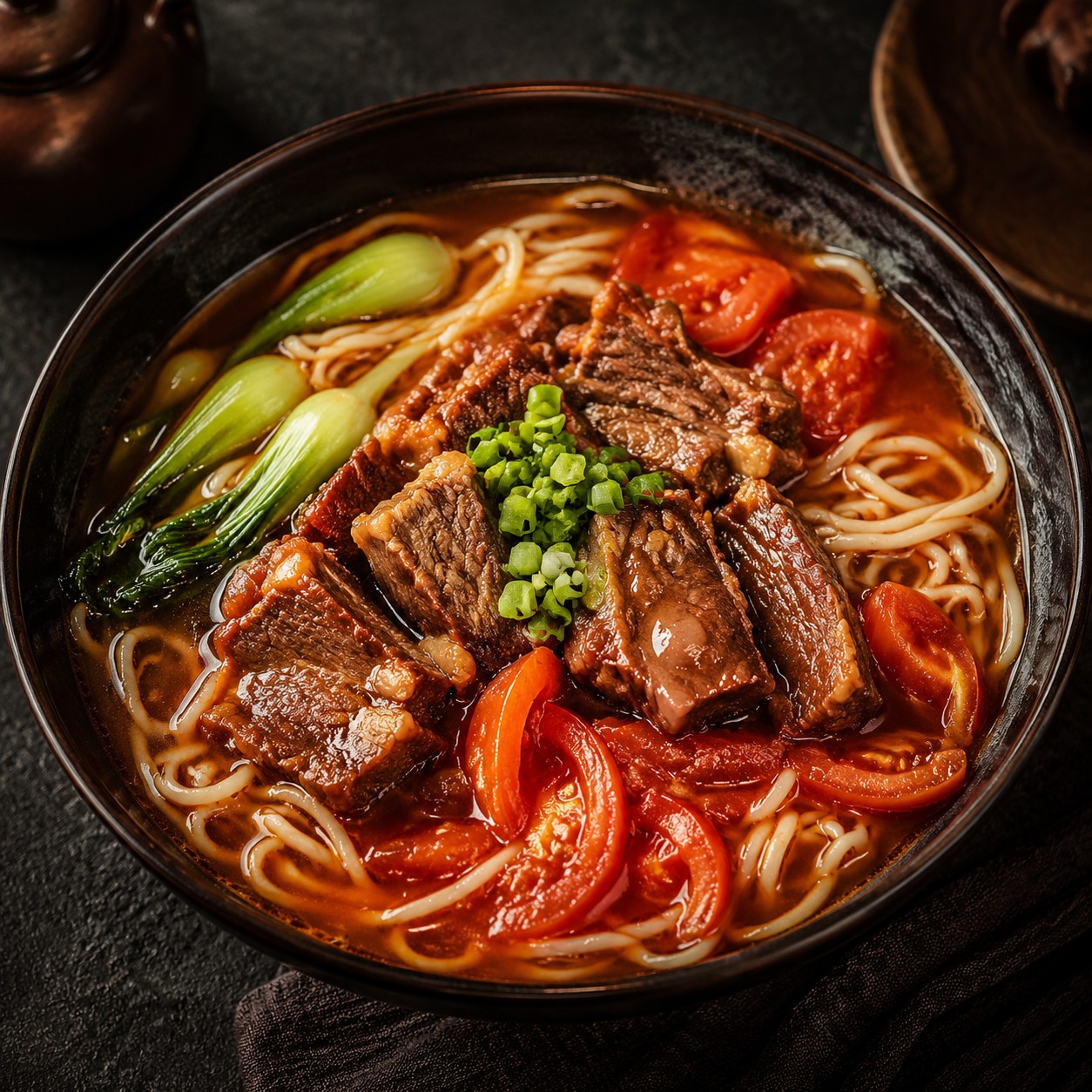 概念餐點蕃茄牛坑腩麵