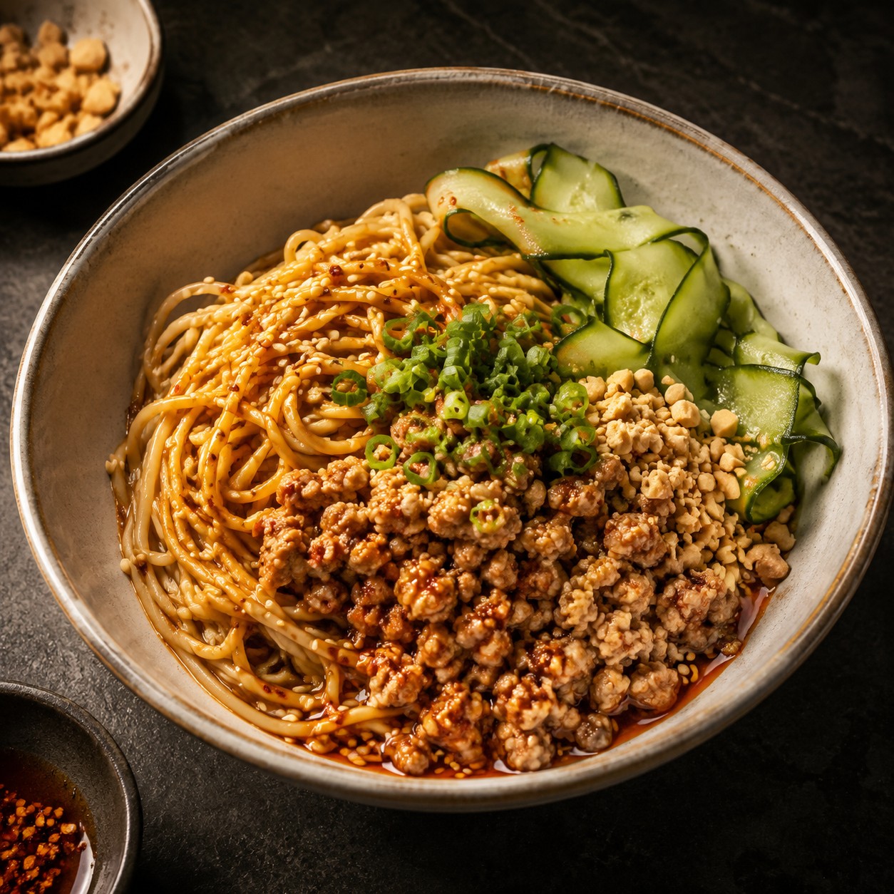 概念餐點芝麻乾拌麵